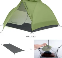 Sea To Summit Telos TR3 PLUS Tent Package - Green Fashion
