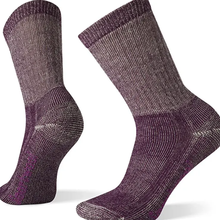 Smartwool Womens Classic Hike Full Cushion Crew Socks - Bordeaux Hot