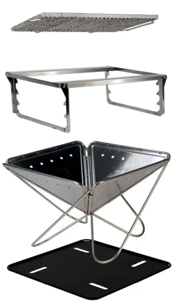 Snowpeak Snow Peak Pack and Carry Fireplace Starter Kit Fashion