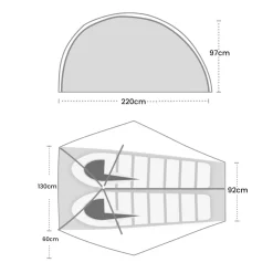 Terra Nova Solar Event 2 Tent New