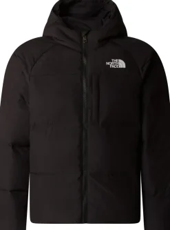 The North Face Boys North Down Hooded Jacket - TNF Black Outlet