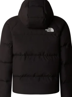 The North Face Boys North Down Hooded Jacket - TNF Black Outlet