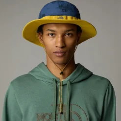 The North Face Class V Brimmer Hat - Shady Blue Yosemite Toile Print-Turmeric Sale