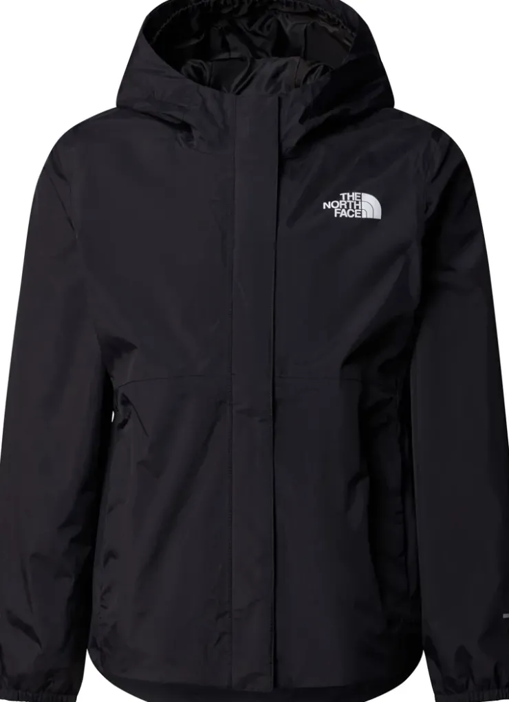 The North Face Girls Antora Rain Jacket - TNF Black Hot