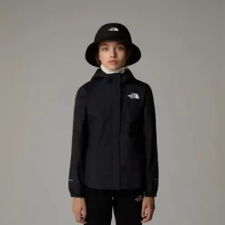 The North Face Girls Antora Rain Jacket - TNF Black Hot