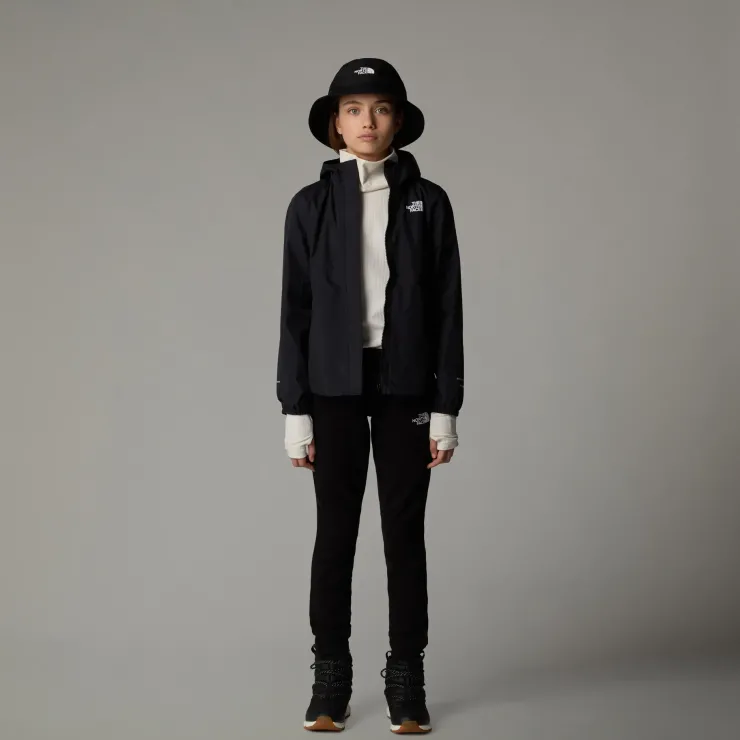 The North Face Girls Antora Rain Jacket - TNF Black Hot