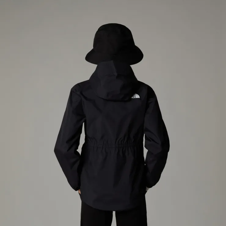The North Face Girls Antora Rain Jacket - TNF Black Hot
