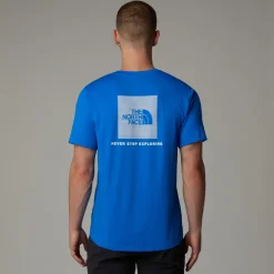 The North Face Mens 24/7 Box NSE SS Tee - Hero Blue New