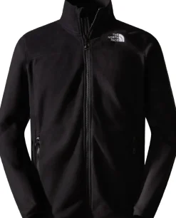 The North Face Mens 100 Glacier Full Zip - TNF Black-NPF Best