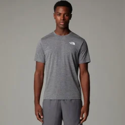 The North Face Mens 24/7 SS Tee - TNF Medium Grey Heather Fashion