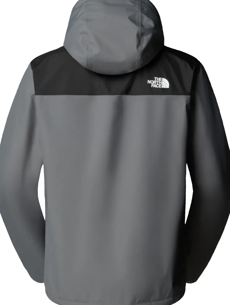 The North Face Mens Antora Jacket - Smoked Pearl-TNF Black-NPF Discount