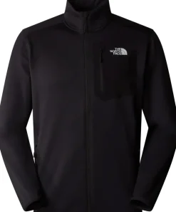The North Face Mens Crest FZ Fleece - TNF Black Fashion