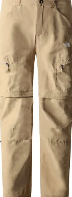 The North Face Mens Exploration Convertible Pant - Tapered - Kelp Tan Fashion