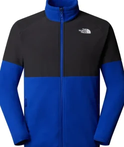 The North Face Mens Glacier Heavyweight Full Zip Fleece - TNF Blue-Asphalt Grey Sale