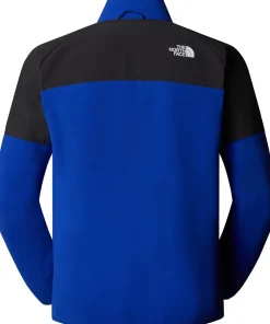 The North Face Mens Glacier Heavyweight Full Zip Fleece - TNF Blue-Asphalt Grey Sale