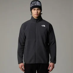 The North Face Mens Glacier Heavyweight Full Zip Fleece - Asphalt Grey-Asphalt Grey Hot