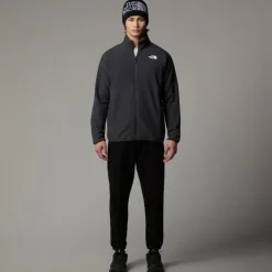 The North Face Mens Glacier Heavyweight Full Zip Fleece - Asphalt Grey-Asphalt Grey Hot