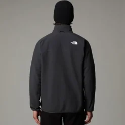The North Face Mens Glacier Heavyweight Full Zip Fleece - Asphalt Grey-Asphalt Grey Hot