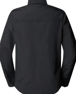 The North Face Mens Long Sleeved Sequoia Shirt - Asphalt Grey-NPF Outlet