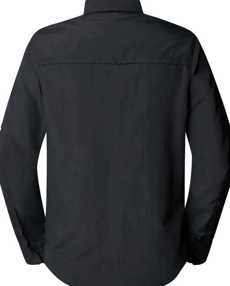 The North Face Mens Long Sleeved Sequoia Shirt - Asphalt Grey-NPF Outlet