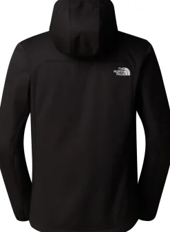 The North Face Mens Quest Hooded Softshell - TNF Black-NPF Hot