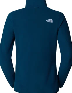 The North Face Womens 100 Glacier Full Zip - Midnight Petrol Discount