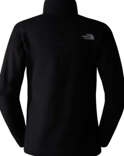 The North Face Womens 100 Glacier Full Zip - TNF Black-NPF Sale