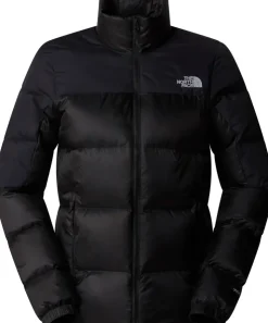 The North Face Womens Diablo Down Jacket - TNF Black Heather-TNF Black Fashion