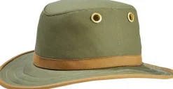 Tilley Outback Hat - Green - British Tan Outlet