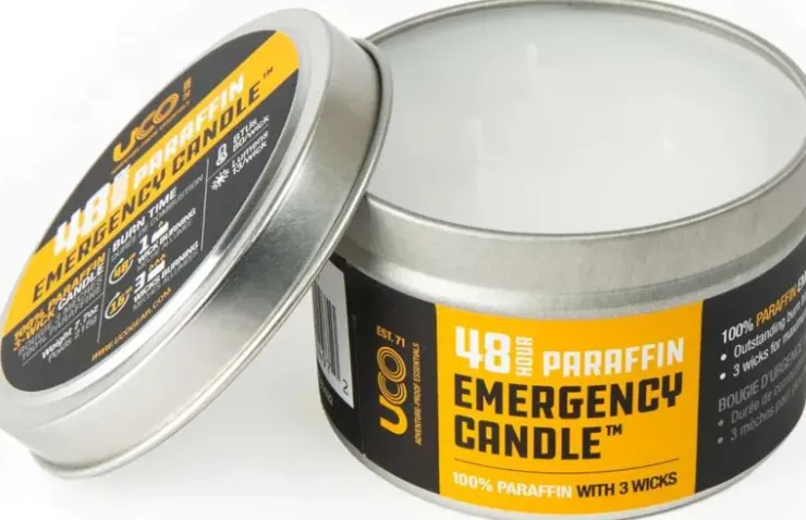 UCO Emergency Candle Lantern Paraffin - 48 Hour Hot
