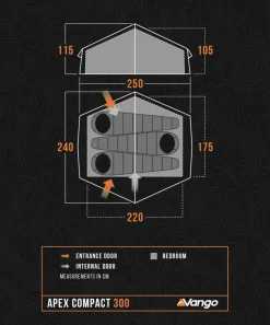 Vango Apex Compact 300 Tent Outlet