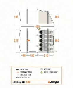 Vango Sierra Air 500 Tent Sale