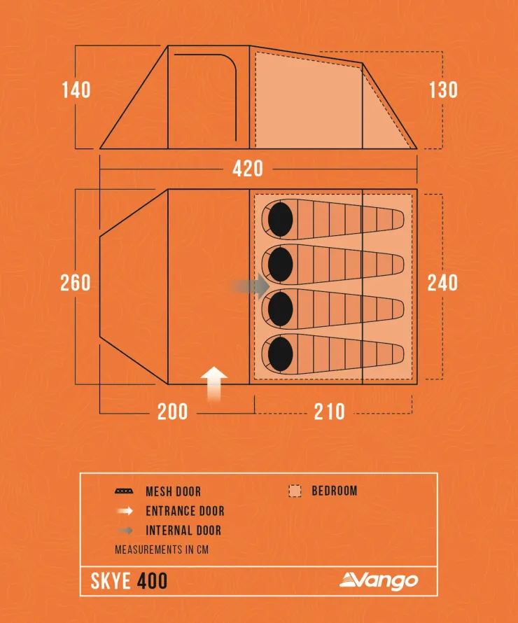 Vango Skye 400 Tent Hot