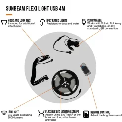 Vango Sunbeam Flexi Light 4M USB Fashion