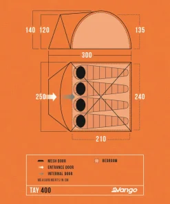 Vango Tay 400 Tent Online