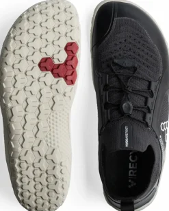 Vivobarefoot Mens Primus Trail Knit FG Shoes - Obsidian-Sandstone Online