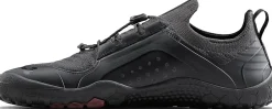 Vivobarefoot Mens Primus Trail Knit FG Shoes - Obsidian-Obsidian Fashion