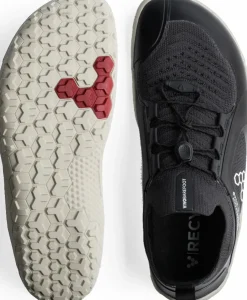 Vivobarefoot Womens Primus Trail Knit FG Shoes - Obsidian-Sandstone Clearance