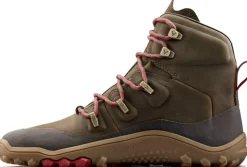 Vivobarefoot Womens Tracker Leather AT Boots - Bracken Clearance