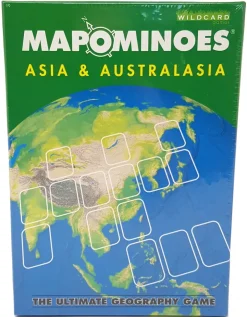 Wildcard Games Mapominoes - The Ultimate Geography Game - Asia Discount