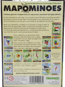 Wildcard Games Mapominoes - The Ultimate Geography Game - Africa Sale