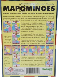 Wildcard Games Mapominoes - The Ultimate Geography Game - UK Discount