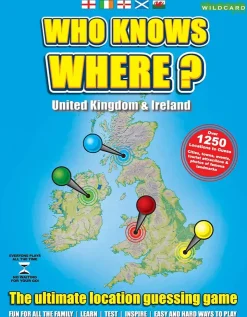 Wildcard Games Who Knows Where - UK and Ireland Game New