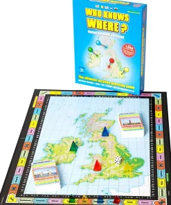 Wildcard Games Who Knows Where - UK and Ireland Game New