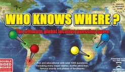 Wildcard Games Who Knows Where Board Game New