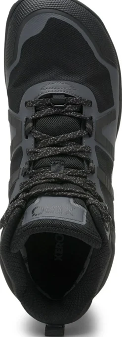 Xero Shoes Mens Scrambler Mid II WP Boot - Black-Asphalt Discount