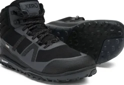 Xero Shoes Mens Scrambler Mid II WP Boot - Black-Asphalt Discount