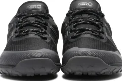 Xero Shoes Mens Scrambler Trail Low WP Shoe - Black-Asphalt New
