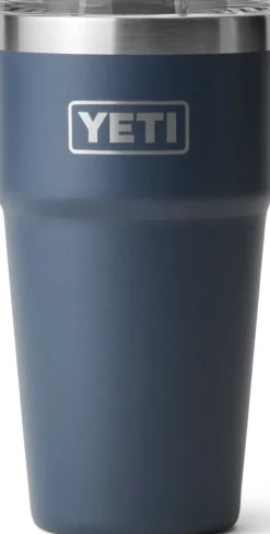 Yeti Rambler 20oz Stackable Cup - Navy Online