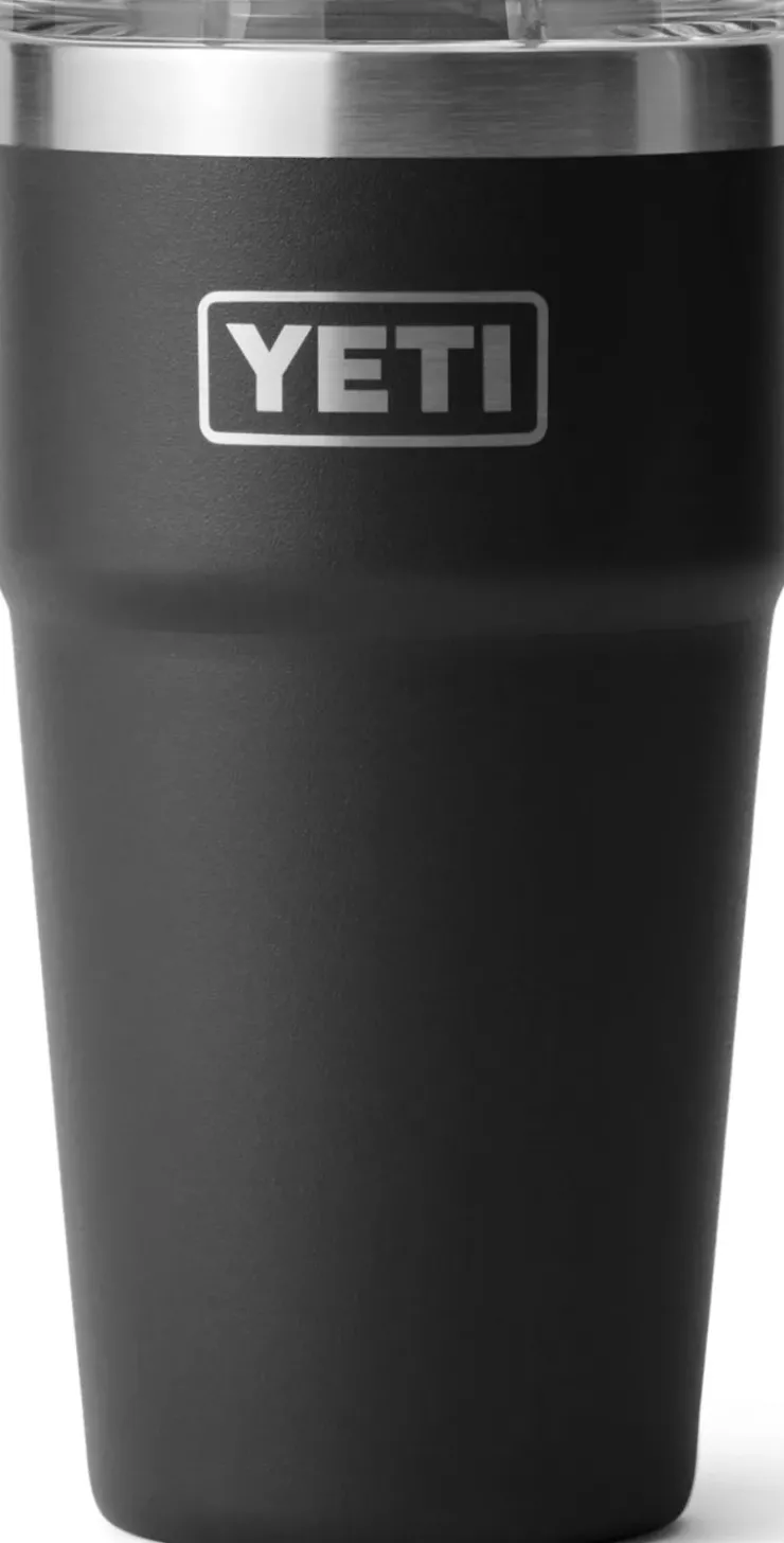 Yeti Rambler 20oz Stackable Cup - Black Sale